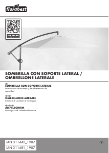 Manual de uso Florabest IAN 311481 Sombrilla