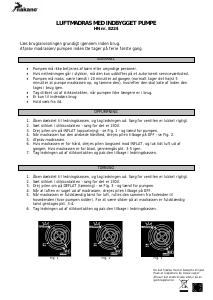 Brugsanvisning Nakano 8224 Luftmadras