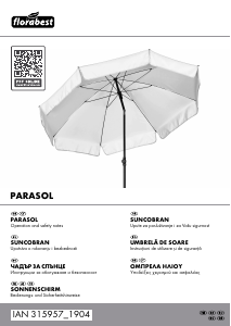 Manual Florabest IAN 315957 Umbrelă de soare