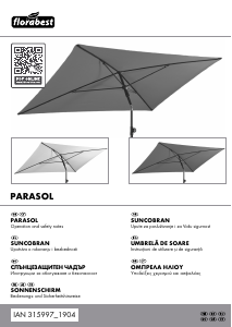 Manual Florabest IAN 315997 Umbrelă de soare