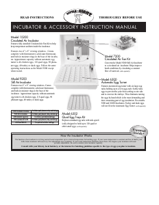 Manual Little Giant 7200 Incubator