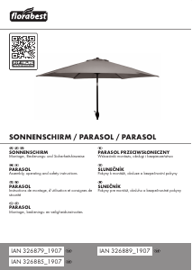 Mode d’emploi Florabest IAN 326889 Parasol