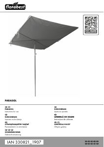 Manual Florabest IAN 330821 Umbrelă de soare