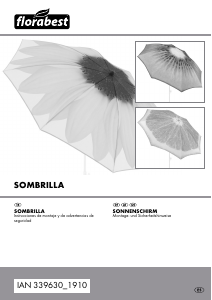 Manual de uso Florabest IAN 339630 Sombrilla