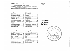 Brugsanvisning Husqvarna QW960H Vaskemaskine