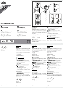 Návod Florabest IAN 281792 Záhradný postrekovač