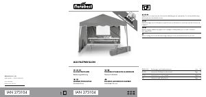 Manuale Florabest IAN 273104 Gazebo