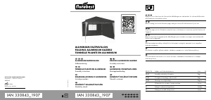 Manuale Florabest IAN 330843 Gazebo