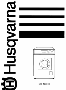 Bruksanvisning Husqvarna QW1201H Tvättmaskin