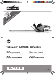 Manuale Florabest IAN 285188 Tagliasiepi