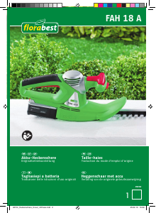 Manuale Florabest IAN 46154 Tagliasiepi