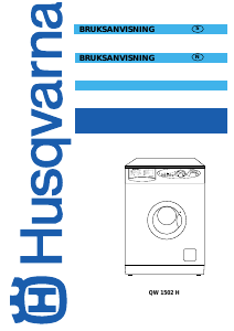 Bruksanvisning Husqvarna QW1502H Tvättmaskin