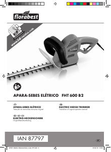 Manual Florabest IAN 87797 Corta-sebes