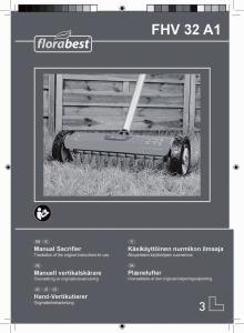 Manual Florabest IAN 61268 Lawn Raker