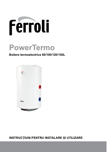 Manual Ferroli PowerTermo 80L Boilere