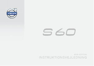 Brugsanvisning Volvo S60 (2015)