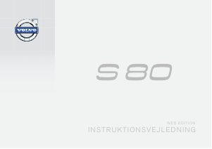 Brugsanvisning Volvo S80 (2014)