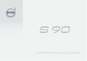 Brugsanvisning Volvo S90 (2017)