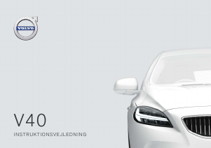 Brugsanvisning Volvo V40 (2019)