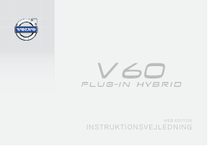 Brugsanvisning Volvo V60 Plug-in Hybrid (2014)