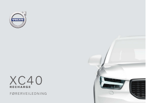 Bruksanvisning Volvo XC40 Recharge Plug-in Hybrid (2021)