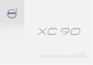 Brugsanvisning Volvo XC90 (2016)