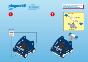 Handleiding Playmobil set 4090 Rescue Wegenwacht