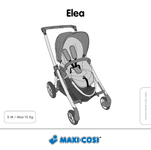 Bedienungsanleitung Maxi-Cosi Elea Kinderwagen