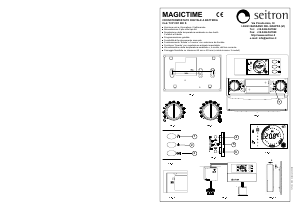 Manuale Seitron TCP CD1 BI0 S Magictime Termostato