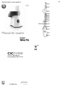 Manual Philips Walita RI1388 Juicer