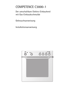 Bedienungsanleitung AEG C3000-1-D Herd