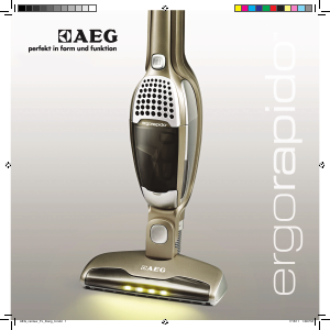 Manual AEG AG910 ErgoRapido Vacuum Cleaner