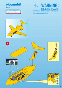 Manual de uso Playmobil set 5011 Rescue Megaset rescate