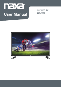 Manual Naxa NT-2800 LED Television