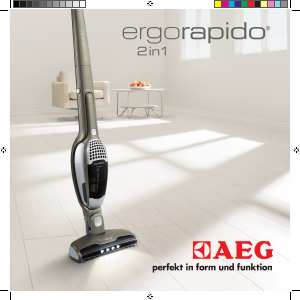Mode d’emploi AEG AG942 ErgoRapido Aspirateur