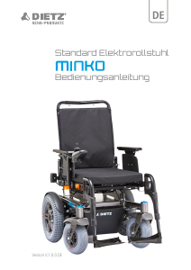 Bedienungsanleitung Dietz Minko Elektrorollstuhl