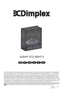 Mode d’emploi Dimplex Albany Aco ABN15 E Cheminée électrique