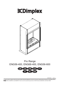 Mode d’emploi Dimplex Pro Range ENG56-600 Cheminée électrique