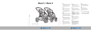 Instrukcja Maxi-Cosi Mura 3 Wózek