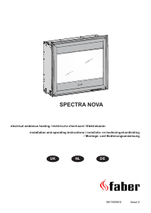 Manual Faber Spectra Nova Electric Fireplace