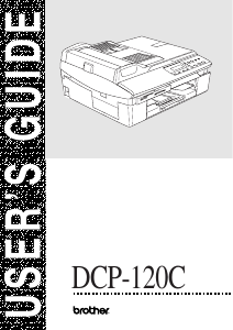 Manual Brother DCP-120C Multifunctional Printer