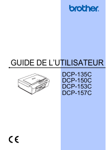 Mode d’emploi Brother DCP-153C Imprimante multifonction
