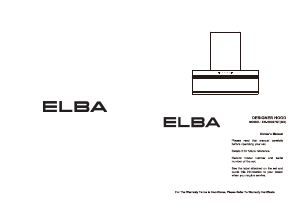 Handleiding Elba PRIMO EH-K9337ST(BK) Afzuigkap