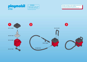 Manual de uso Playmobil set 5702 Rescue Incidente con materiales peligrosos