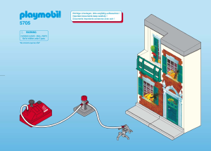 Bruksanvisning Playmobil set 5705 Rescue Startset