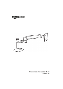 Manual de uso AmazonBasics B00MIBN16O Soporte de monitor