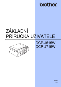 Manuál Brother DCP-J515W Multifunkční tiskárna