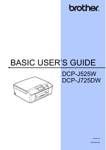 Manual Brother DCP-J525W Multifunctional Printer