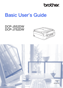 Manual Brother DCP-J552DW Multifunctional Printer
