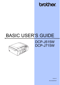 Handleiding Brother DCP-J715W Multifunctional printer